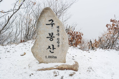 [특가] 진안 구봉산(1봉~9봉) 겨울 트래킹 당일